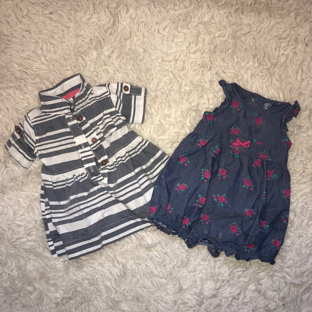 Carter’s baby girl Newborn summer outfits!